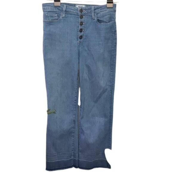PAIGE Women's High Rise Blue Jeans - Picture 8 of 15